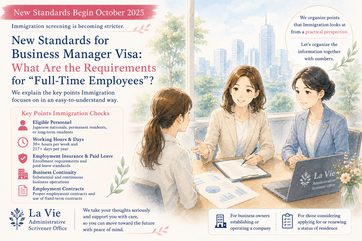 Japan Business Manager Visa| Fulfilling the 35-Hour |Full-Time Employee Rule